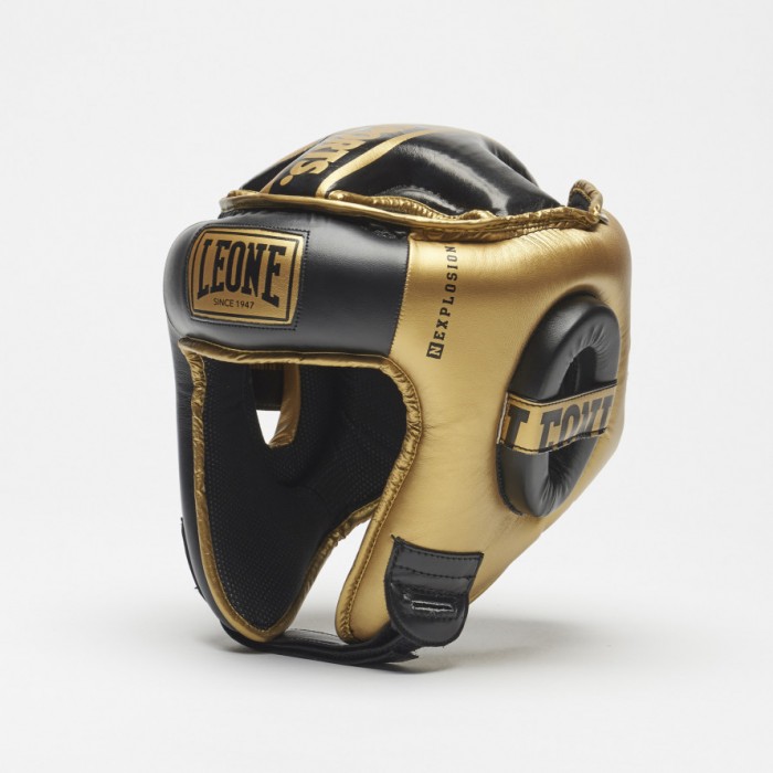 Leone - HEADGEAR NEXPLOSION CS438 - Black/Gold 